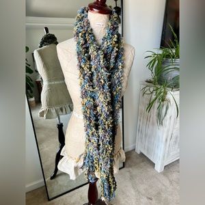 Beautiful Handmade Chunky Crochet Scarf - XL
